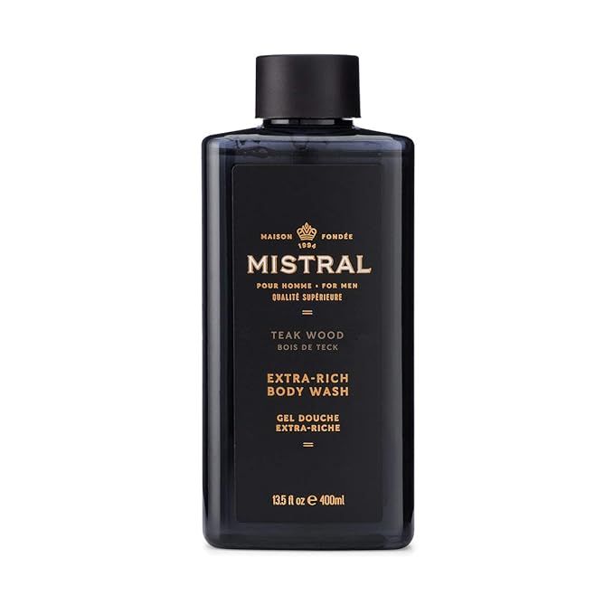 Mistral Extra Rich Body and Hair Wash, Teak Wood | Amazon (US)