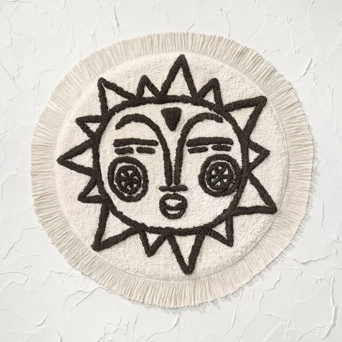 Sun Tufted Round Bath Rug Cream - Opalhouse™ designed with Jungalow™ | Target
