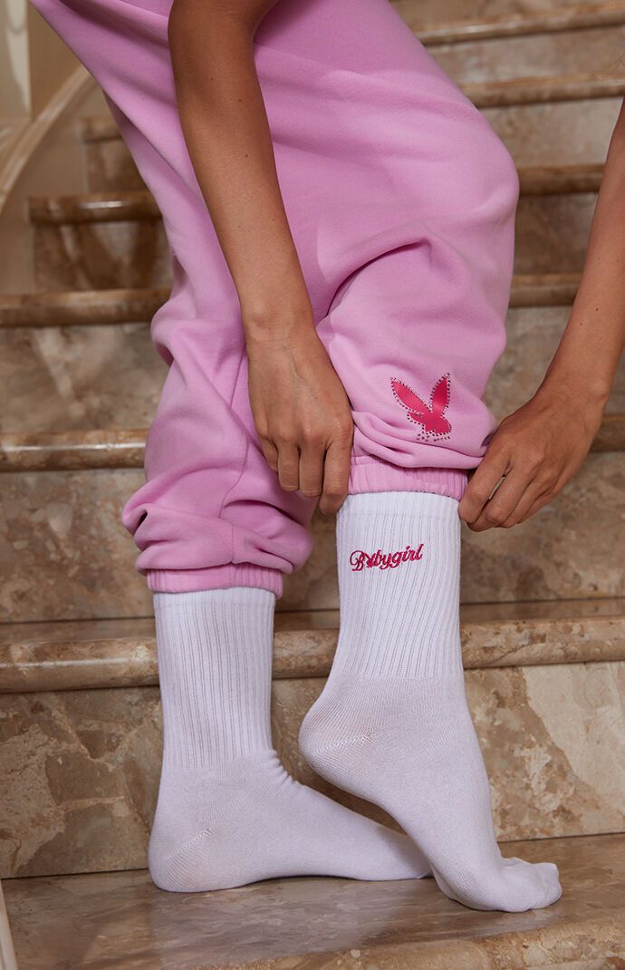 Playboy By PacSun Babygirl Crew Socks | PacSun