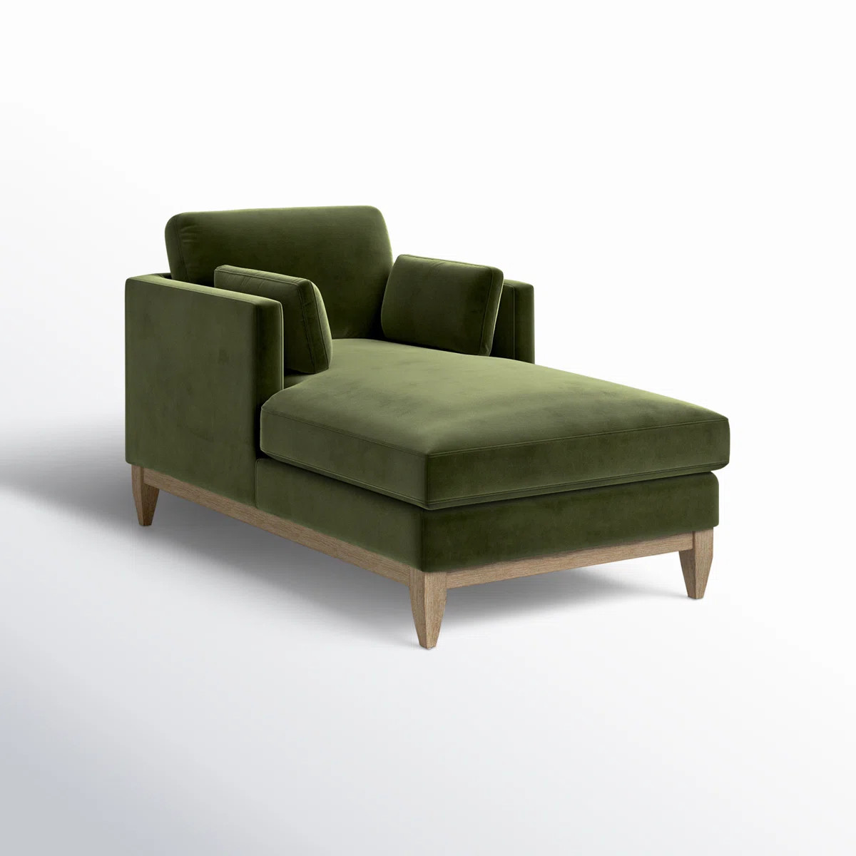 Pera Velvet Chaise Lounge | Wayfair North America