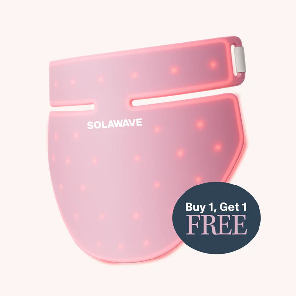 Neck & Chest Pro Light Therapy Mask | Solawave