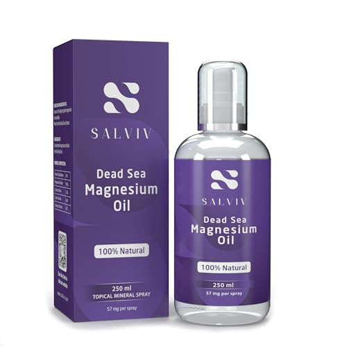 Natural Dead Sea Magnesium Oil Spray 8.45 fl oz - Pure Therapeutic Mineral Supplement from Jordan to Moderate Processes, Reduce Discomfort, and Promote Wellness | Amazon (US)