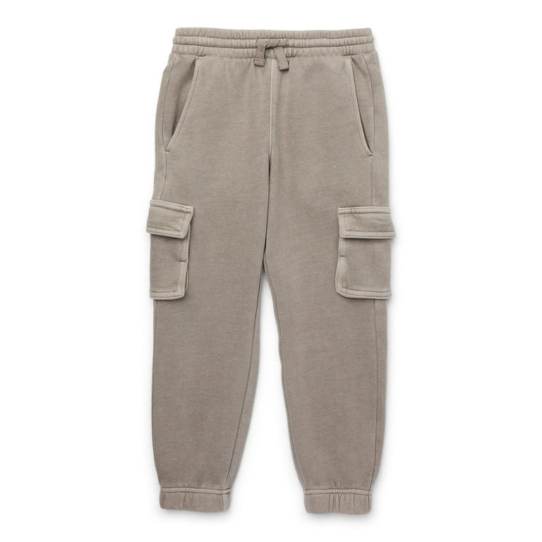 Wonder Nation Boys Fleece Cargo Pants, Sizes 4-18 & Husky | Walmart (US)