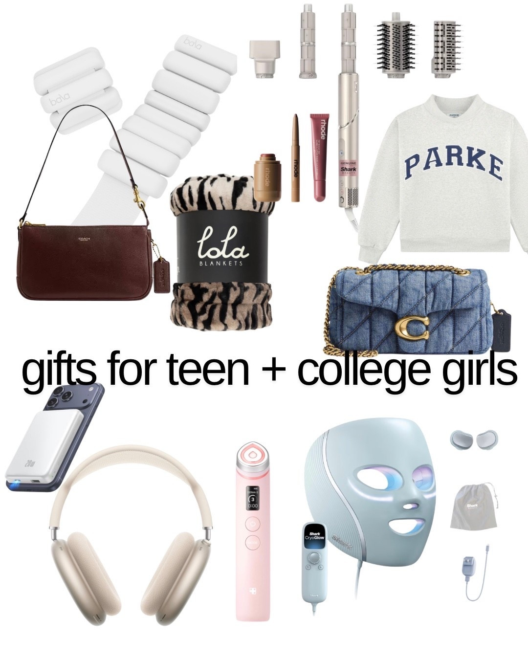 Gifts for teen + college girls 🎁✨
These are always the most requested every single year — from cozy blankets to beauty must-haves, tech favorites, and cute bags they’re obsessed with 🤍
Linked everything in my LTK so you can shop easily before things sell out 🫶🏼🎄

Perfect for:
🎁 gift exchanges
🎓 dorm girls + college life
💄 beauty lovers
📱 tech + aesthetic vibes
🤍 cozy girl season

Tap to shop our favorites + wish-list picks!

#LTKGiftGuide #LTKCyberWeek #LTKHoliday