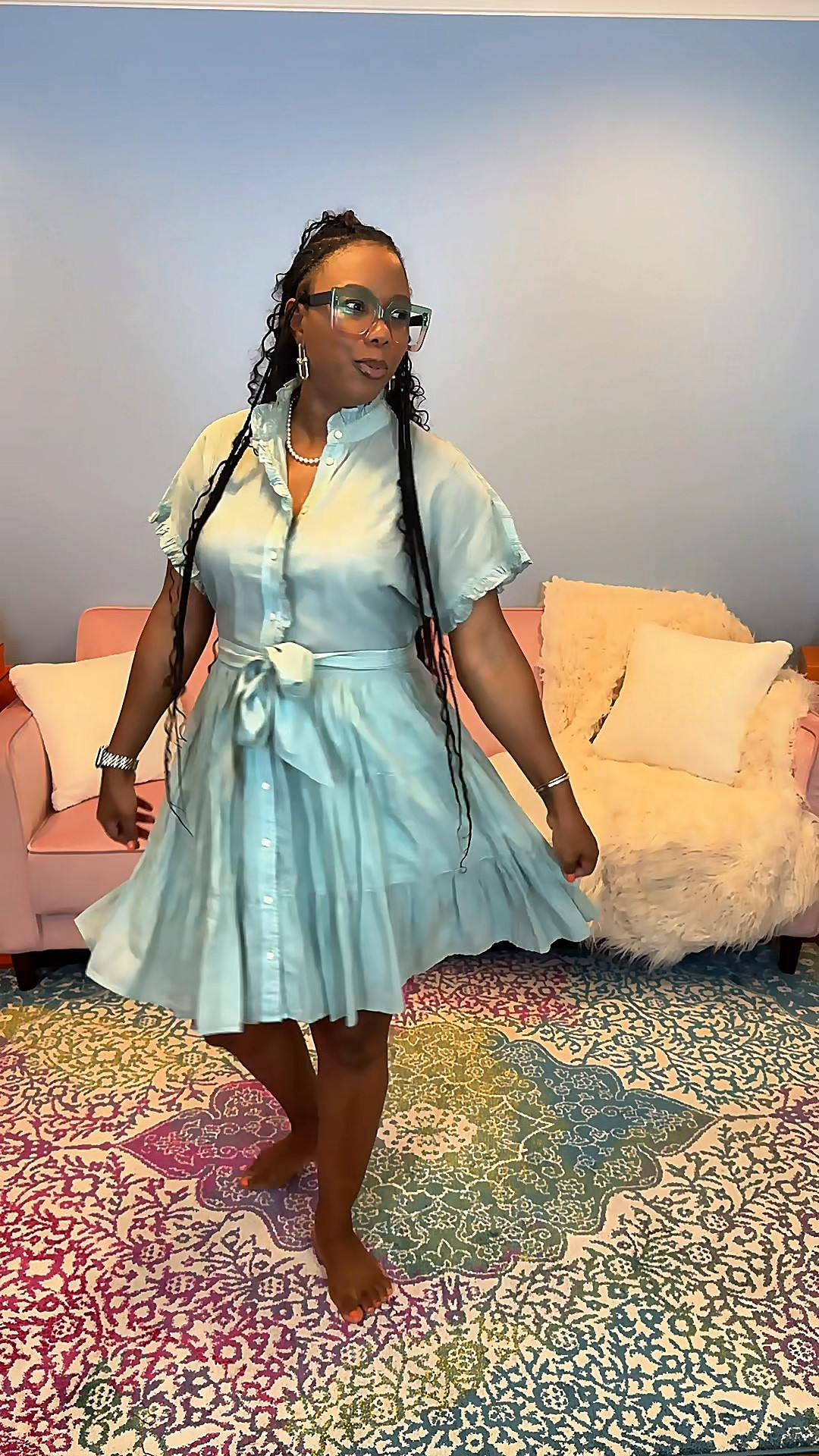Shirt dress outfit

5’6” wearing sz M(8-10)

#LTKSaleAlert #LTKFindsUnder100