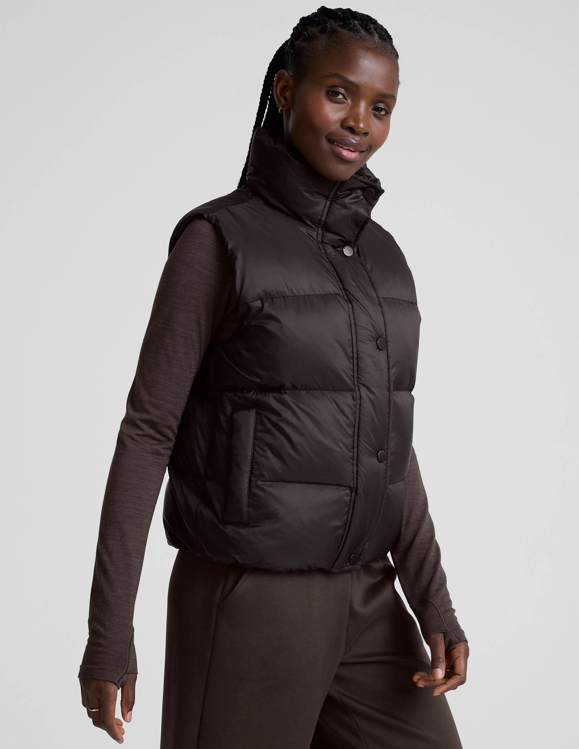 Big Cozy Puffer Vest | Beyond Yoga | Beyond Yoga