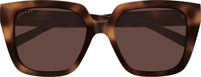 Gucci 54mm Butterfly Sunglasses | Nordstrom | Nordstrom