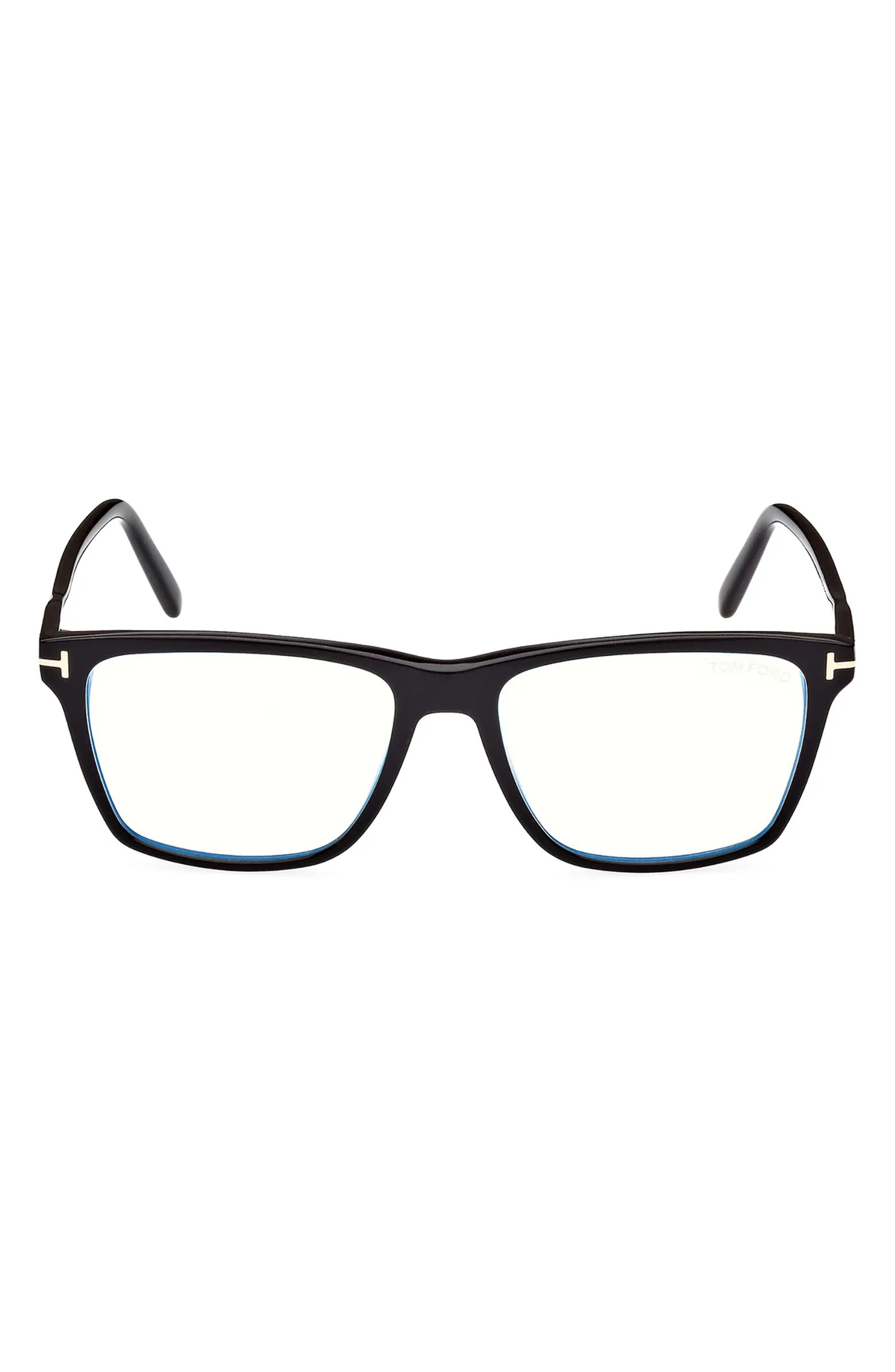 TOM FORD 56mm Square Blue Light Blocking Glasses | Nordstrom | Nordstrom