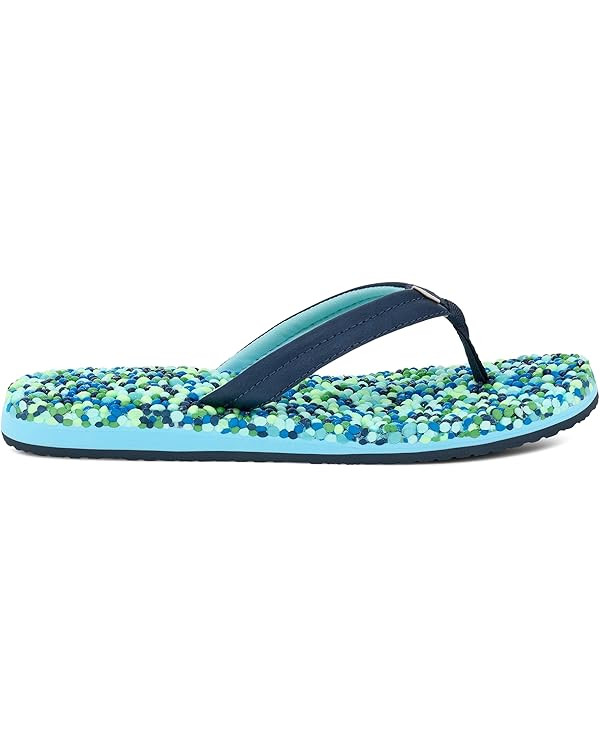 Sanuk Womens Bubblecush | Flip Flops for Women | Yoga Sandals For Women | Women's Beach Sandals |... | Amazon (US)
