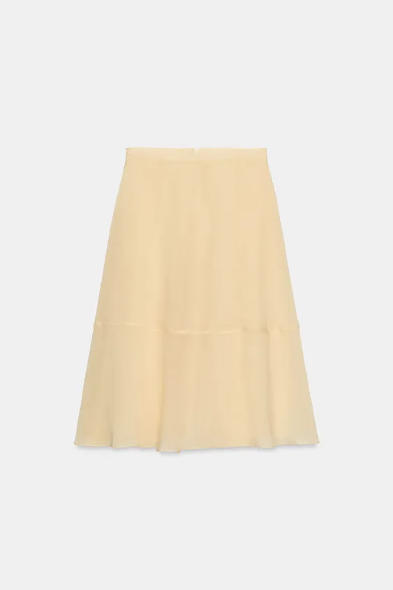 ZW COLLECTION CAPE SKIRT | Zara US