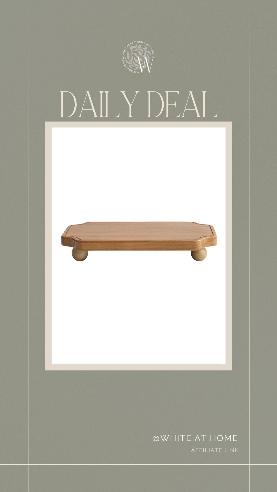 Look at this beautiful save option of one of my favorite pedestal trays! A fraction of the price and just as beautiful. Love these for corralling things on my kitchen countertops!

#LTKHome