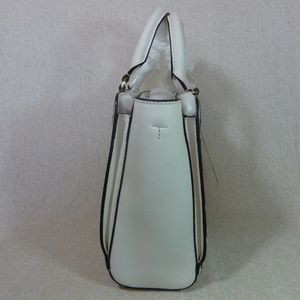 Tory Burch Robinson New Ivory  Embroidered Small Tote Bag/Satchel/Crossbody Bag | Poshmark