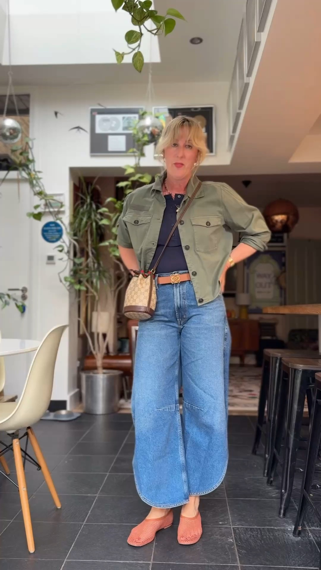 Boden top, Citizens of Humanity Tulip jeans, Reformation shoes, Gucci bag.

#LTKuk #LTKsummer #LTKover50style