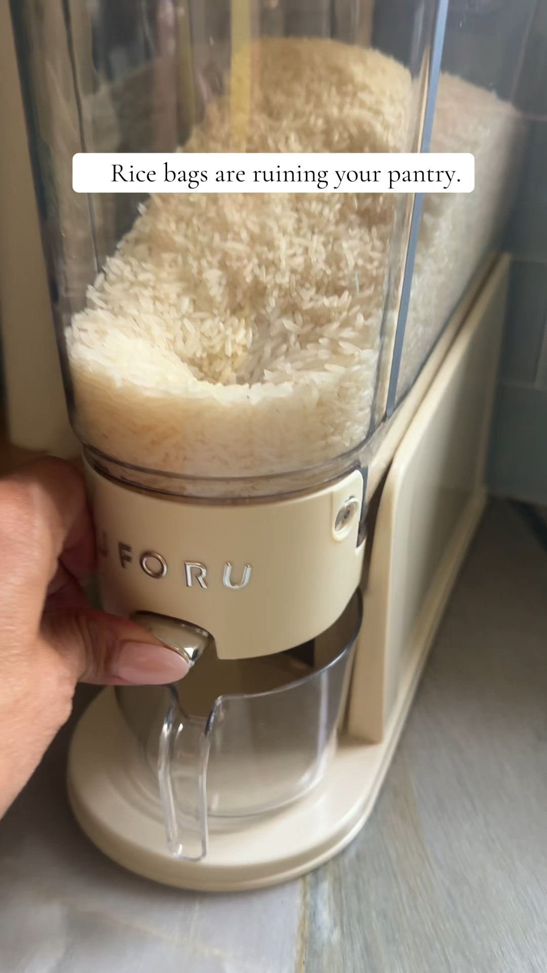 The perfect rice container

#LTKvlog #LTKSaleAlert #LTKHome