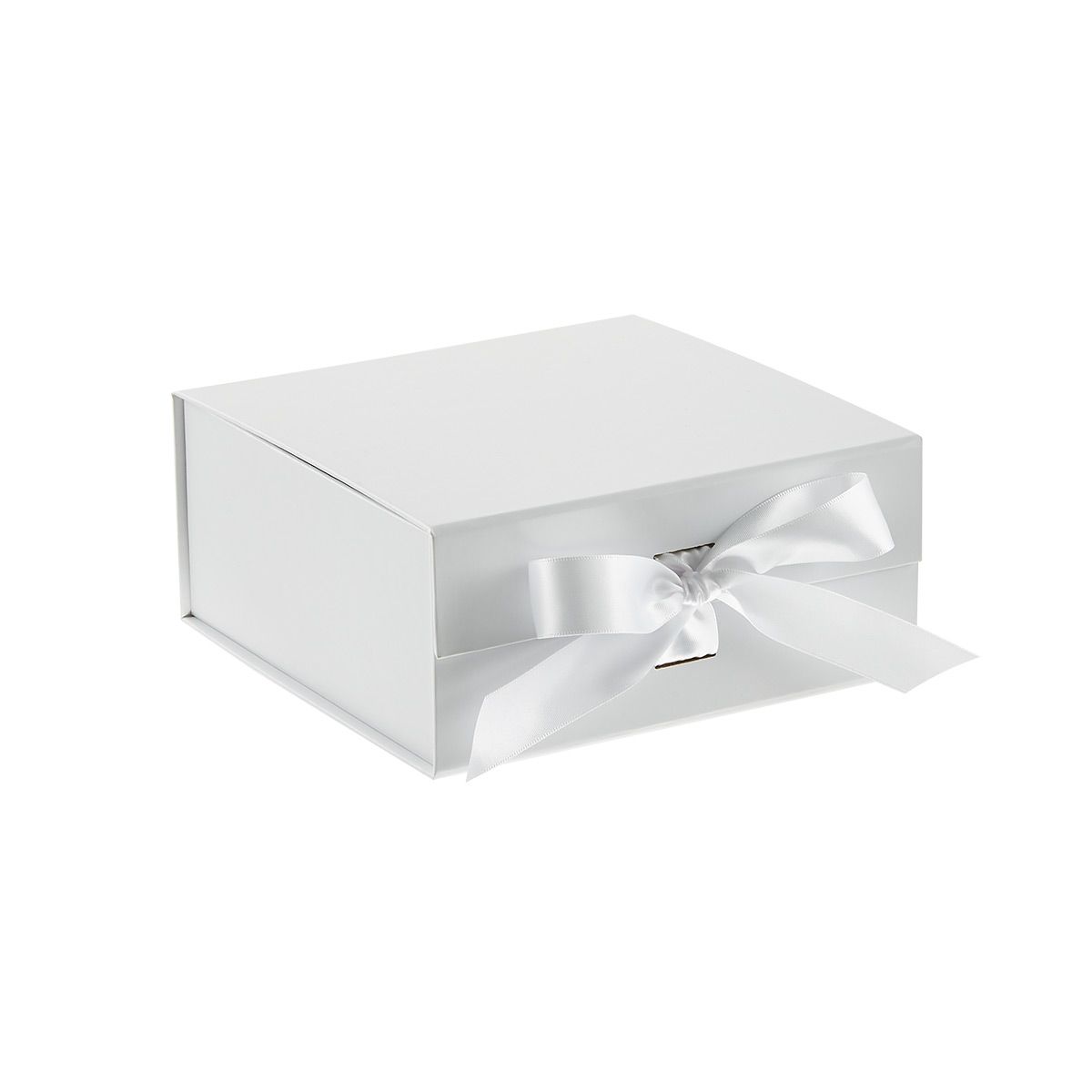 Collapsible Box with Bow | The Container Store