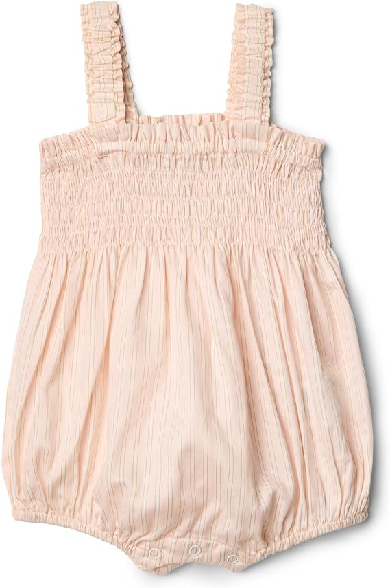 Amazon Essentials x Sofia Grainge Baby Girls' Woven Sleeveless Ruffle Romper | Amazon (US)