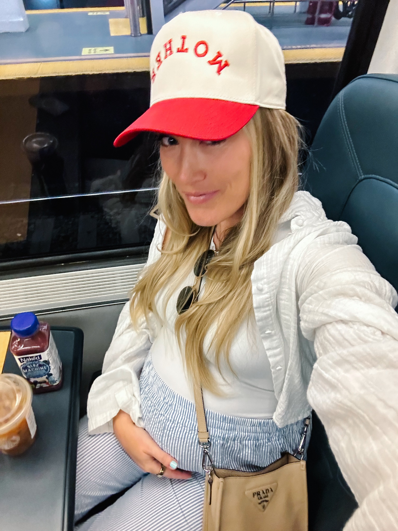 MOTHER Trucker hat: shopknotties.com
Maternity pants, pregnant outfit, pregnancy outfits, bump fit, maternity linen pant

#LTKBaby #LTKBump #LTKFindsUnder50