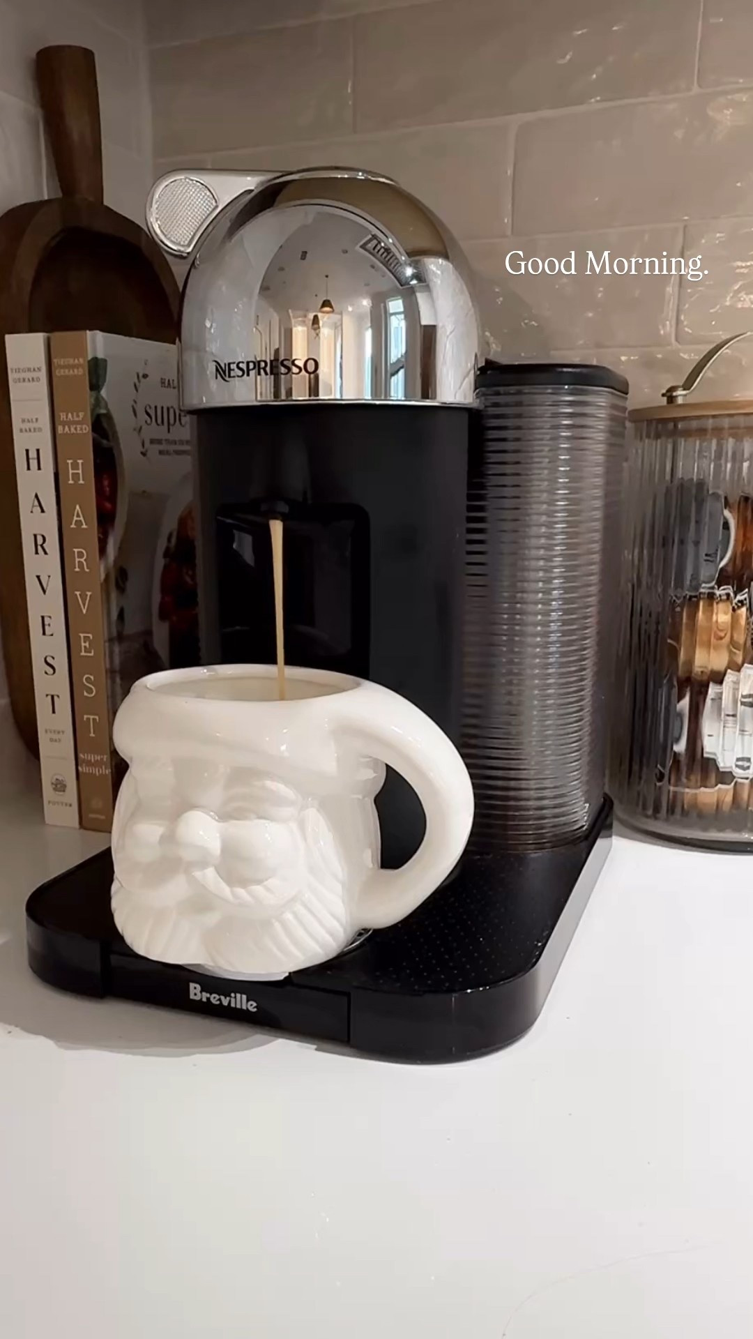 Nespresso, espresso machine. Coffee maker, Santa mug, festive mug, holiday mug, 

#LTKHoliday #LTKHome