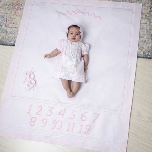 Girls Milestone Blanket | Feltman Brothers