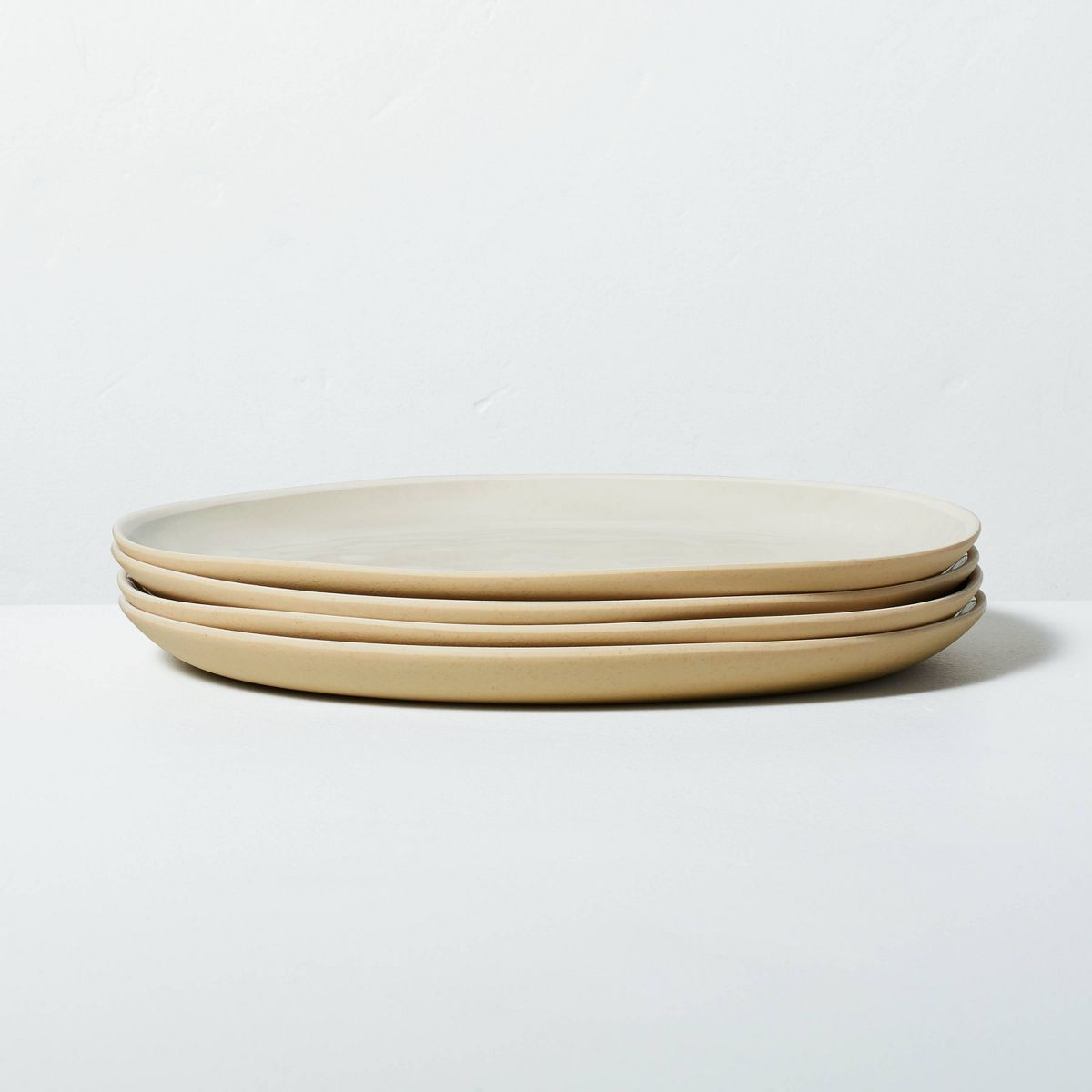 11" Tonal Melamine Dinner Plate Natural/Cream - Hearth & Hand™ with Magnolia | Target