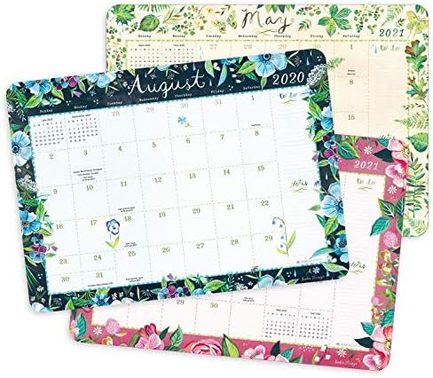 Katie Daisy 2021 Desk Pad Calendar (17-Month Aug 2020 - Dec 2021, 18.75" x 13.5") | Amazon (US)