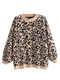 'Kanya' Crewneck Leopard Print Sweater (3 Colors) | Goodnight Macaroon