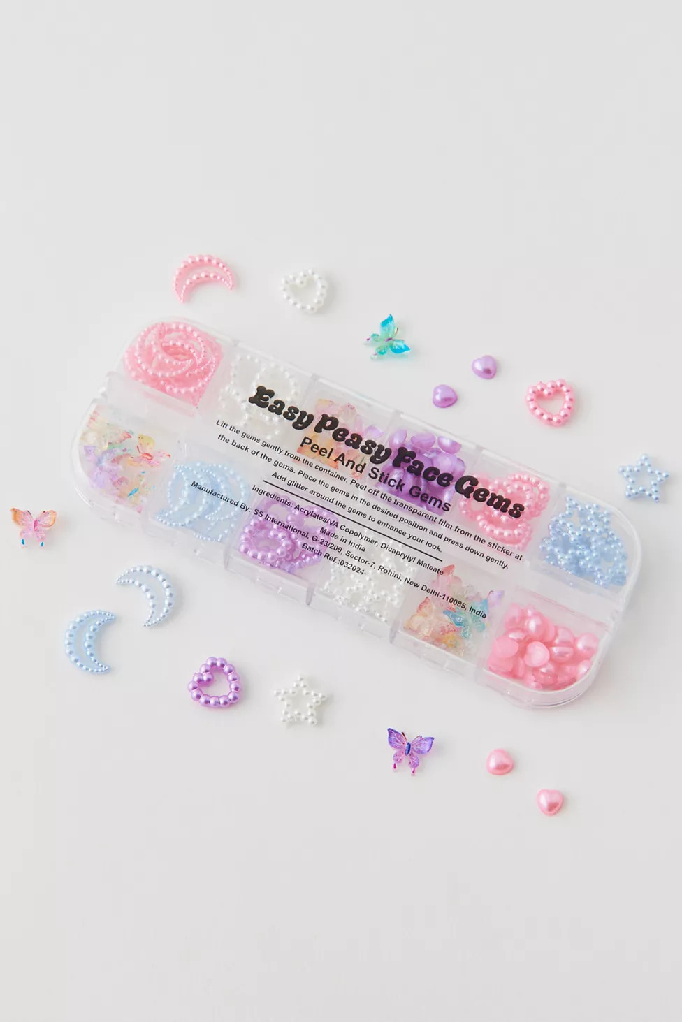 UO Easy Peasy Rhinestone Face Gem Pack | Urban Outfitters (US and RoW)