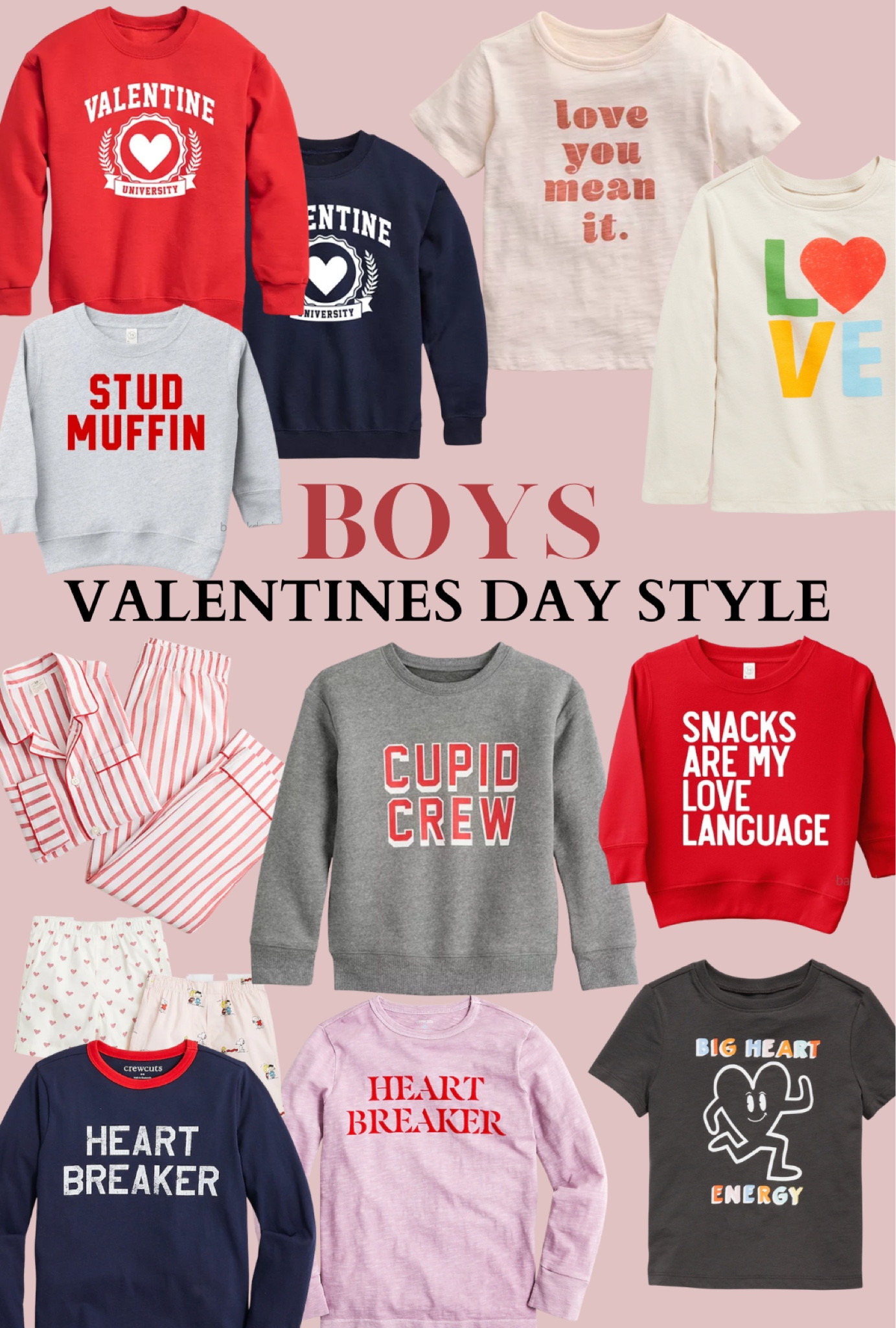 Boys Valentines Day picks! 



#LTKunder50 #LTKSeasonal #LTKkids