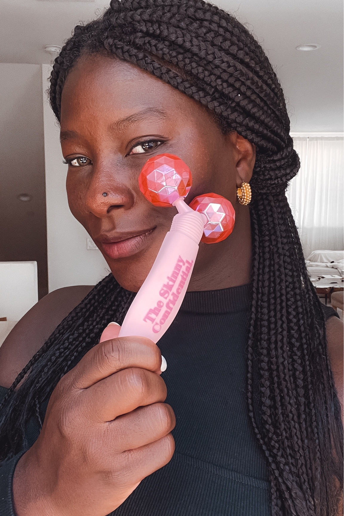 Say bye bye puffiness and hello tone and rejuvenate skin.

My de-puff tools:

@theskinnyconfidential
Hot Mess Ice Roller (keep the roller in the fridge)

@theskinnyconfidential:
Ice Queen Face Oil

@theskinnyconfidential:
Pink Balls Face
Massager

Use my Promo code:
DEDDEH15 for 15% off all items on the site, excluding kits & gift cards.

#LTKbump #LTKbeauty #LTKFind