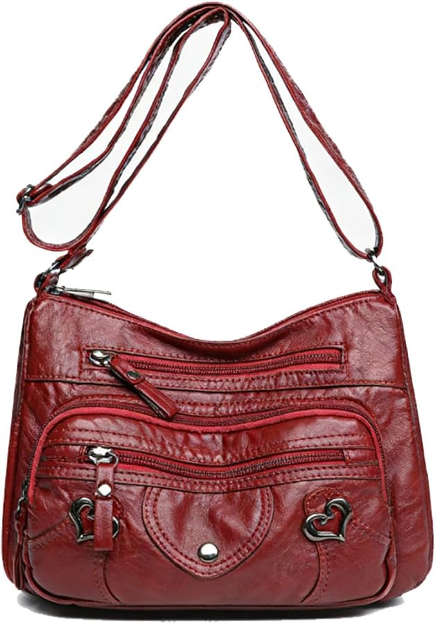 Crocodile Print Soft Leather Tote Bag for Women | Amazon (US)