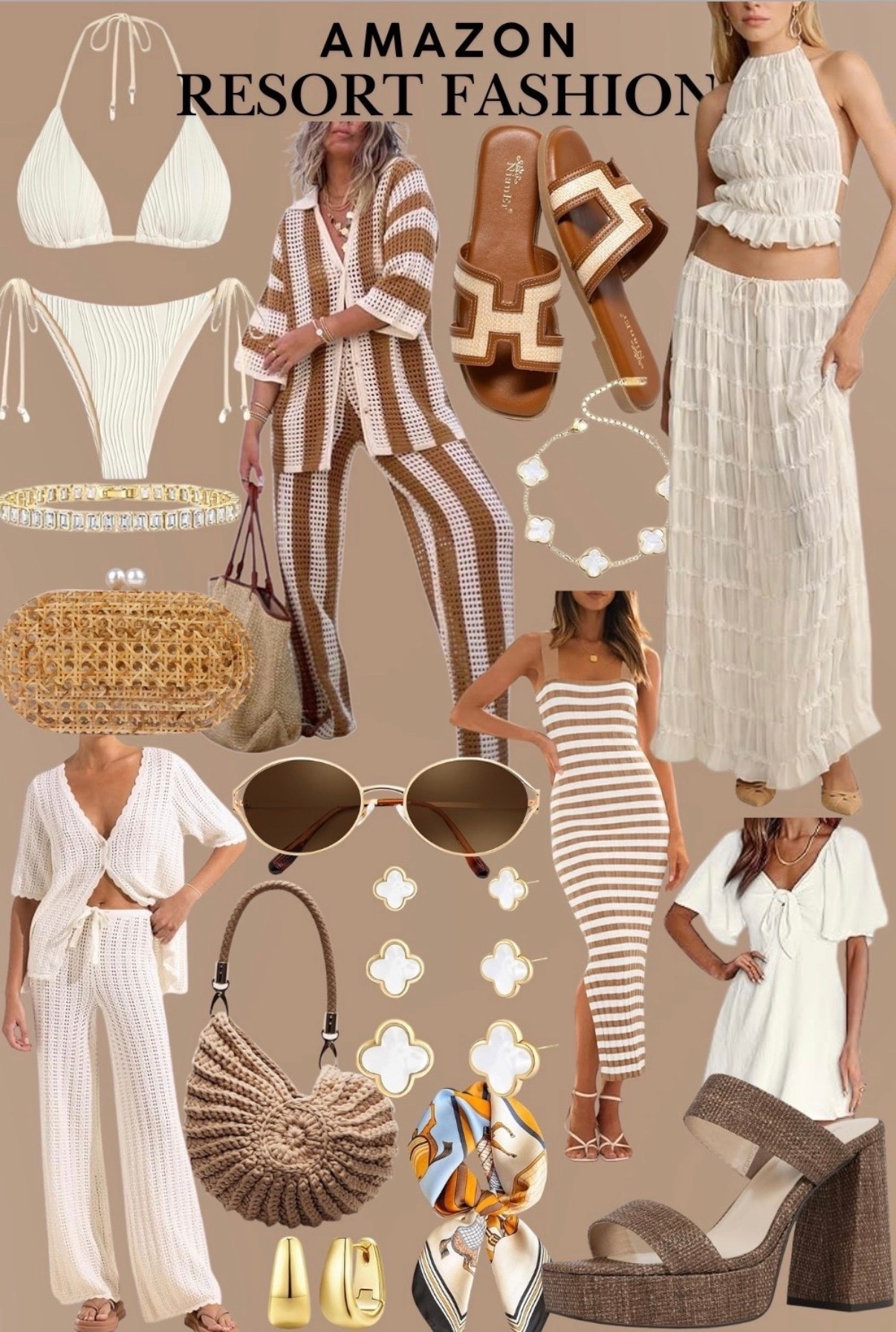 New Spring fashion from Amazon - Affordable pieces to liven up your Spring wardrobe ☀️🌸


#Amazon fashion
#amazon finds 
#affordable fashion 
#spring break outfit
#spring break fashion
#amazon sunglasses
#round metal sunglasses 
#retro sunglasses
#oversized sunglasses 
#white dress
#two piece set  
#rattan clutch 
#seashell purse 
#cream textured bikini 
#maxi skirt set
#mini dress 
#sundress  
#summer dress  
#gold watch 
#free people dupe
#casual top   
#slide sandals
#brown sandals 
#flat sandals 
#spring handbag 
#gold earrings
#bandana scarf
#summer set
#small gold hoop earrings
#tennis bracelet 
#clover bracelet
#clover stud earrings 
#fashion inspo
#outfit idea 
#weekend outfit
#weekend style
#date night outfit
#date night style
#girls night in
#casual style
#mom outfit
#mom style
#day date outfit
#wine tasting outfit
#napa outfit 
#spring fashion 
#travel outfit
#travel fashion
#city outfit
#office fashion inspo
#office outfit 
#workwear 
#vacation fashion
#vacation outfit 
#beach outfit
#beach fashion
#business casual 
#ootd

#LTKSeasonal #LTKSwim #LTKootd
