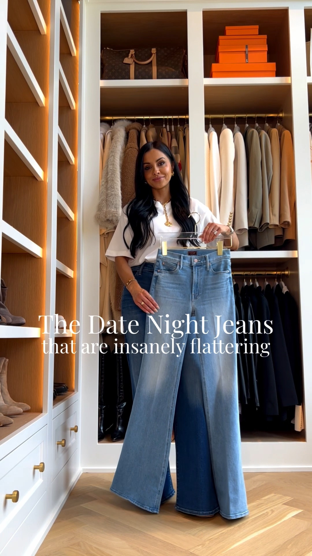 The most flattering date night jeans yet 
Mother flare denim wearing a 23 
Target white T-shirt, wearing an XS
Zara white jacket back in stock wearing an XS
Gucci necklace

#LTKgrwm #LTKootd #LTKOver40