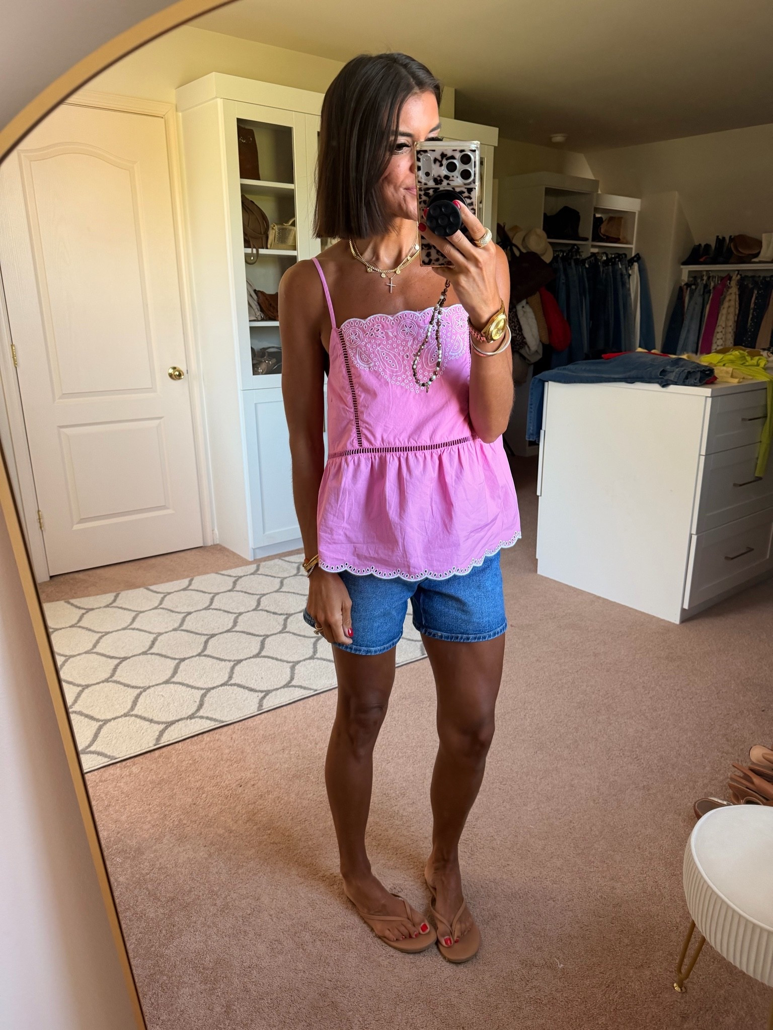 Today’s fit- Walmart top on sale for $18! Size xs
Walmart shorts on sale for $11! Size 0

#LTKSaleAlert #LTKmomlife #LTKSeasonal