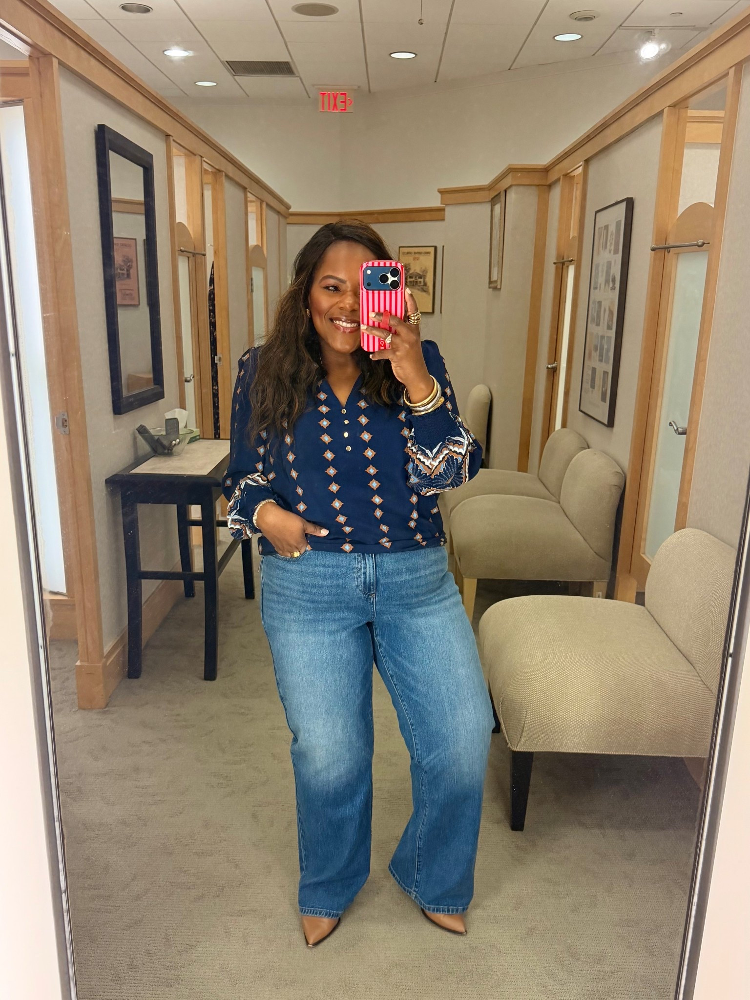 These bootcut jeans from Talbots are so good! Wearing the size 14. 

#LTKootd #LTKMidsize #LTKPlusSize