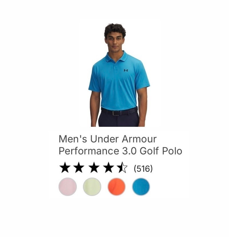 Men’s UA golf polo less than $20 🙌🏼 some fun spring/summer color options ⬇️

#LTKSaleAlert #LTKMens #LTKActive
