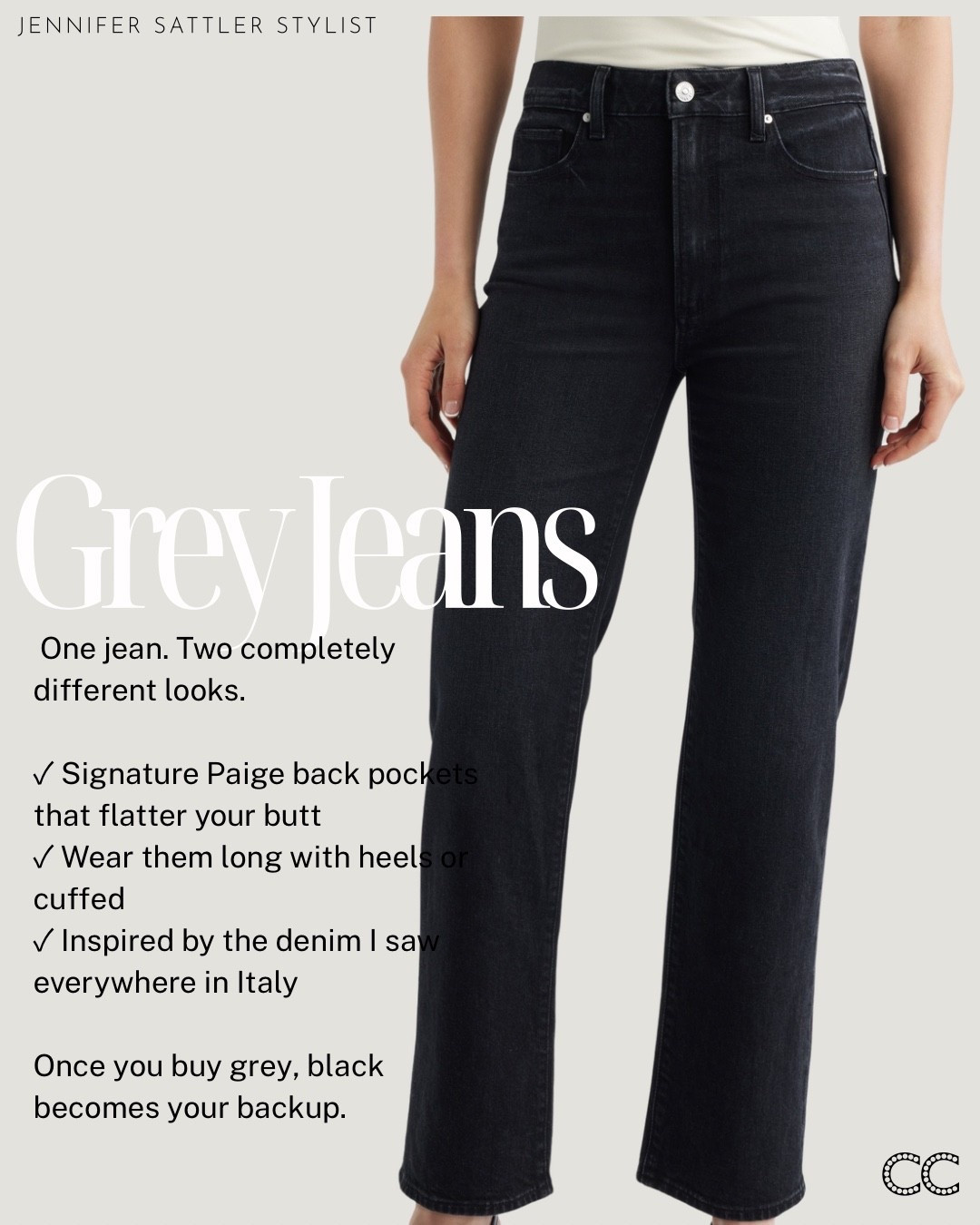 These Paige Grey jeans are adorable! One Jean with two completely different looks. Signature Paige back pockets that flatter your butt, wear them long with heels or cuffed & inspired by denim I saw everywhere in Italy.

#LTKootd #LTKSaleAlert #LTKSeasonal