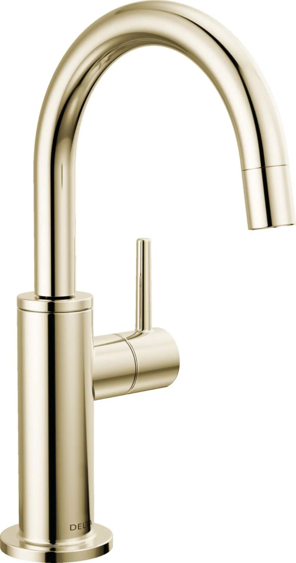 Delta Polished Nickel Single Handle Deck-mount Bar and Prep Kitchen Faucet one_size | 1930-PN-DST | Lowe's