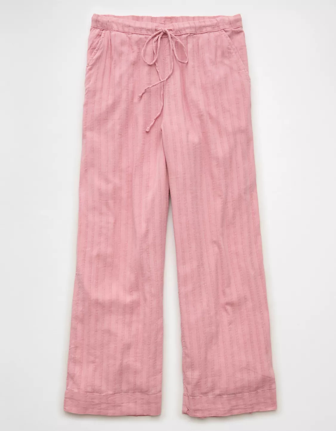 AE High-Waisted Wide-Leg Textured Pant | American Eagle Outfitters (US & CA)