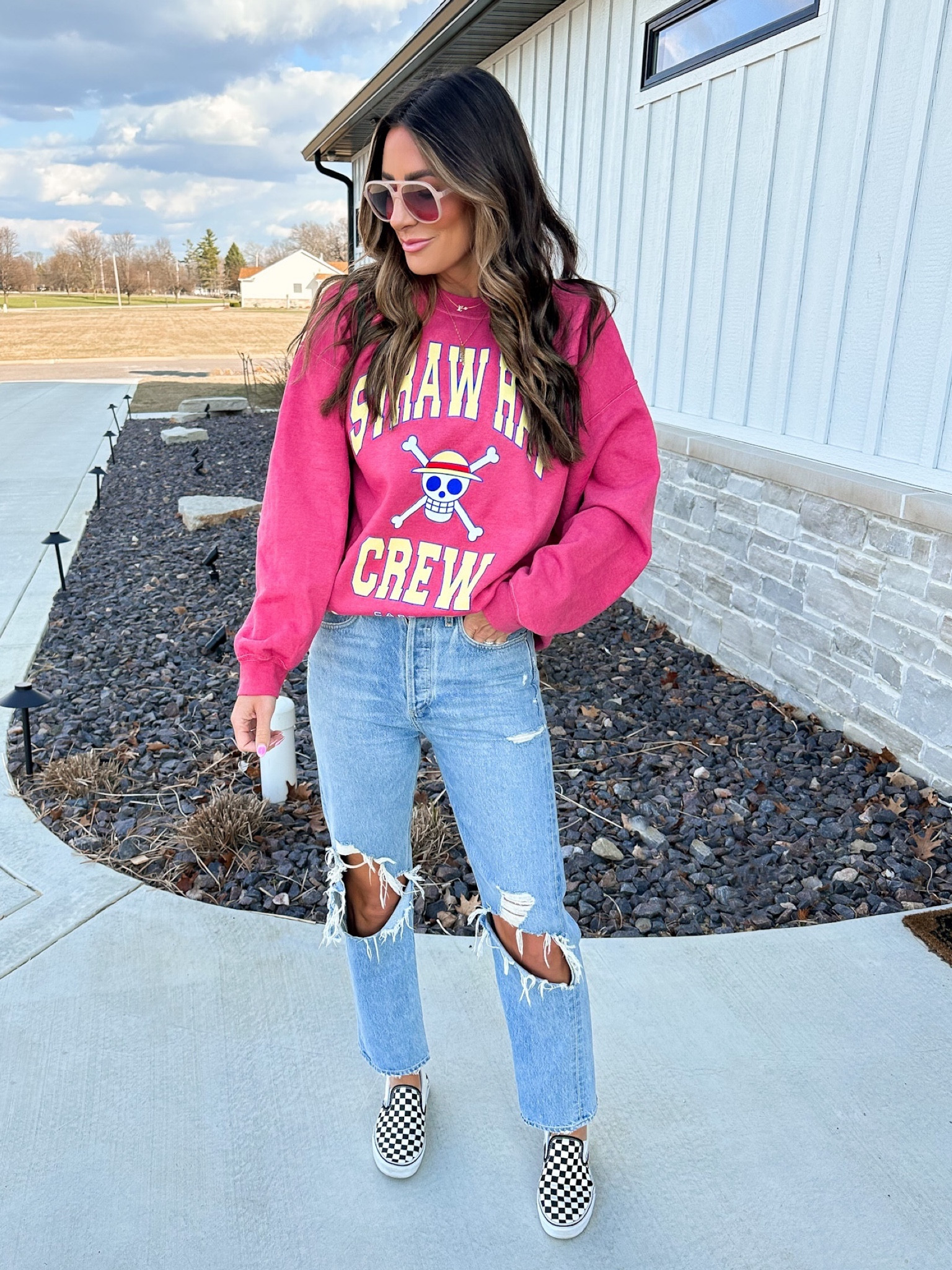 Size XL sweatshirt 

#LTKunder100 #LTKstyletip #LTKunder50