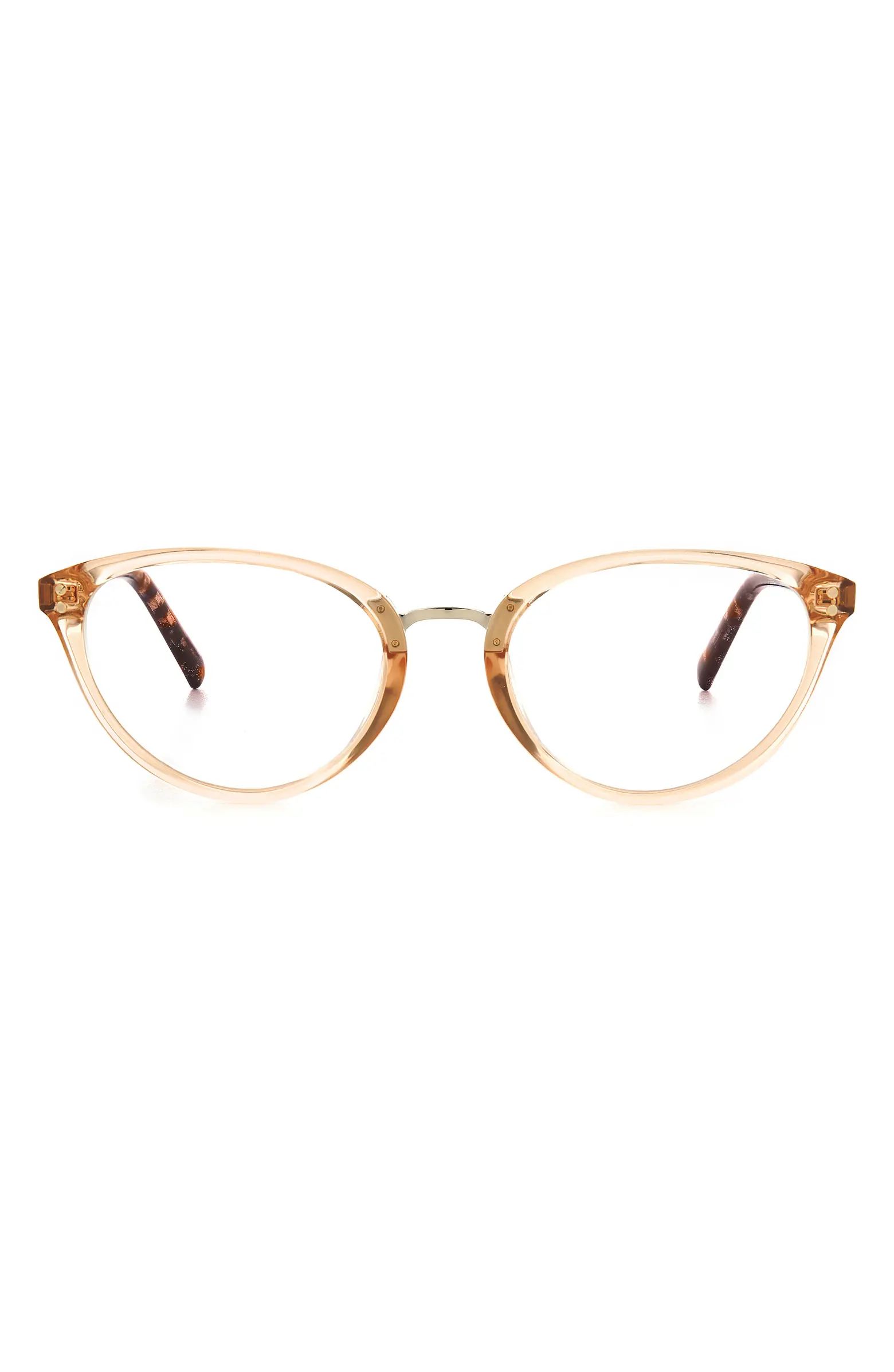 emilia 52mm blue light blocking reading glasses | Nordstrom