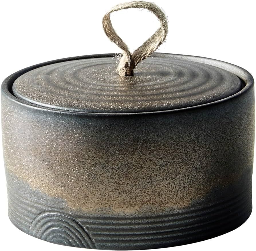 BlogBlog Airtight Lid Tea Canister for Loose Tea Coffee Bean Tea Caddy Storage | Amazon (US)