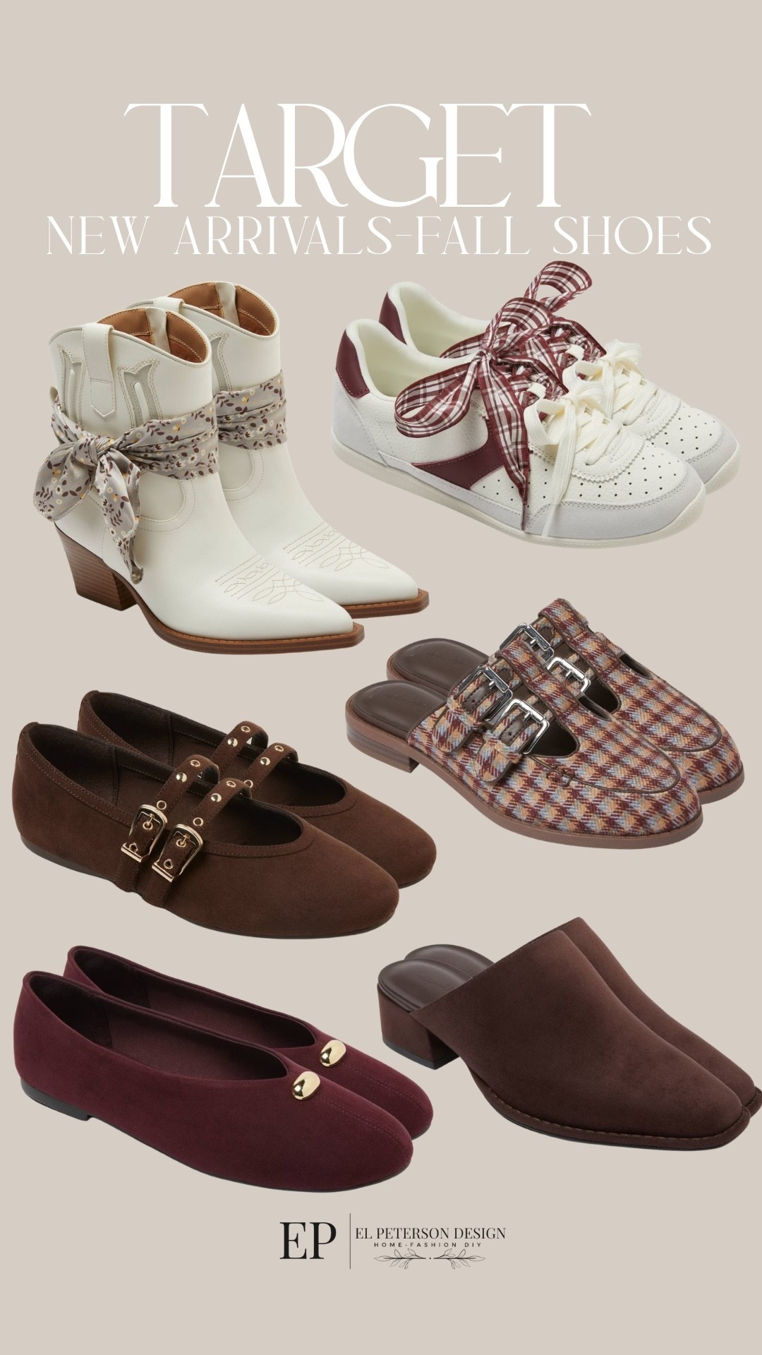 Target
New fall shoes