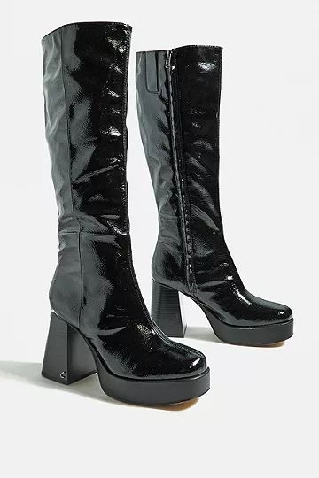 Circus NY Black Sandy Knee-High Boots | Urban Outfitters (EU)