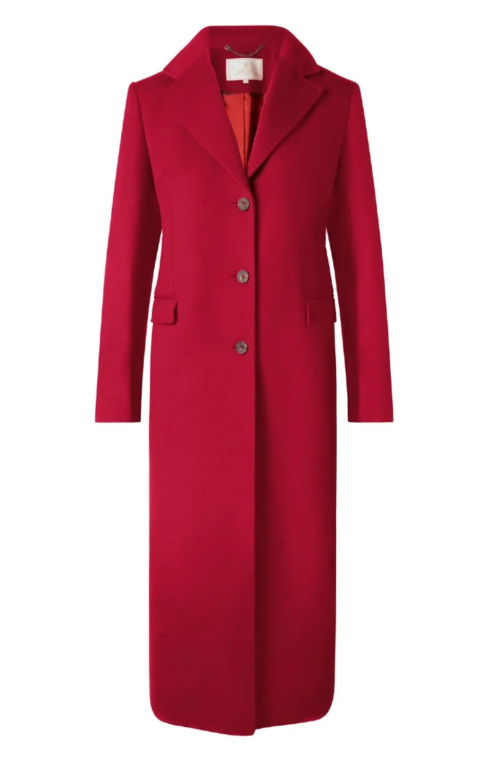 Ladies Single Breasted Full Length Cashmere Coat | The House Of Bruar