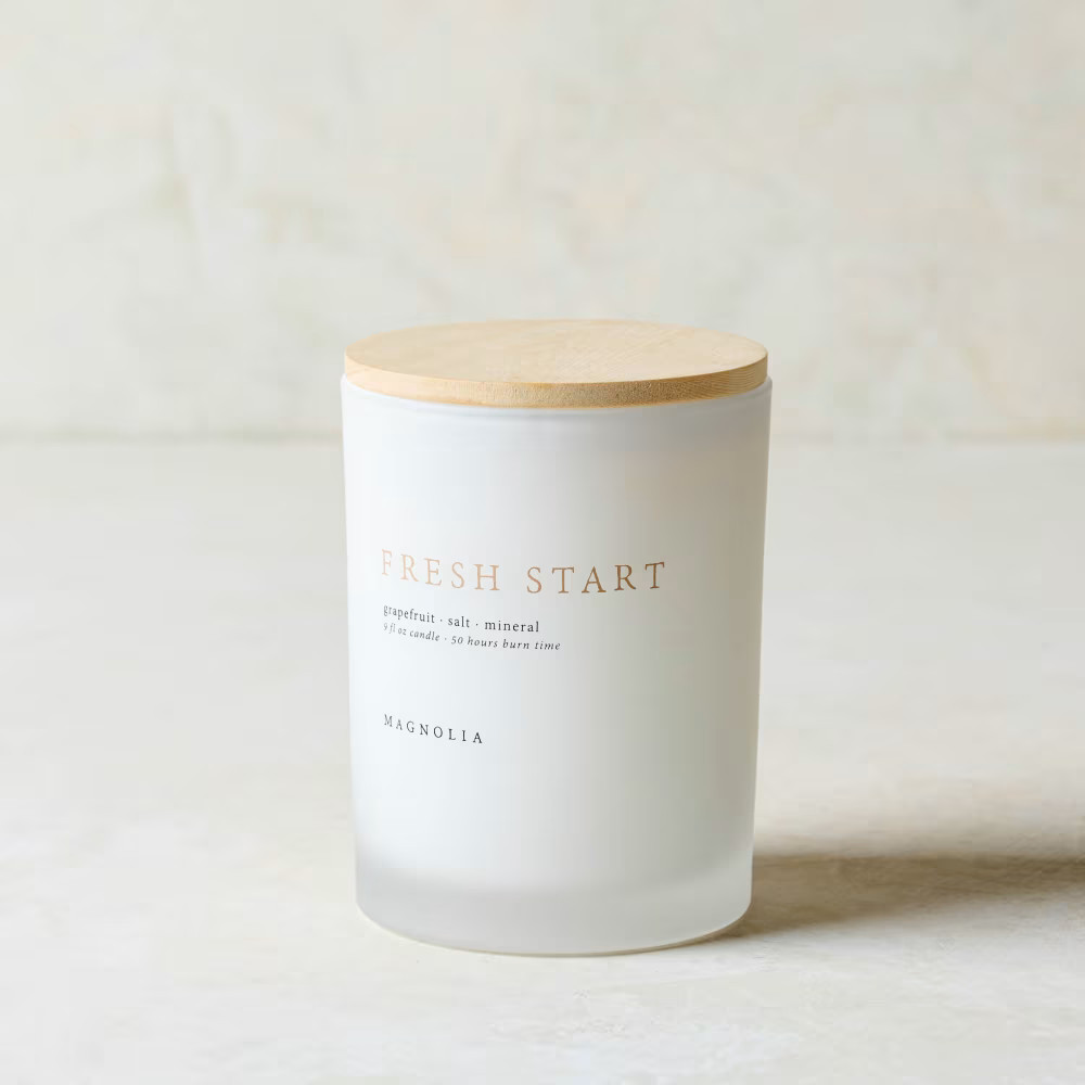Magnolia Fresh Start Candle | Magnolia