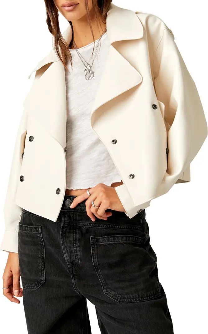 Free People Alexis Faux Leather Jacket | Nordstrom | Nordstrom