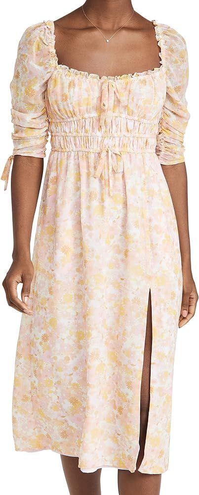 For Love & Lemons Women's Eden Midi Dress | Amazon (US)