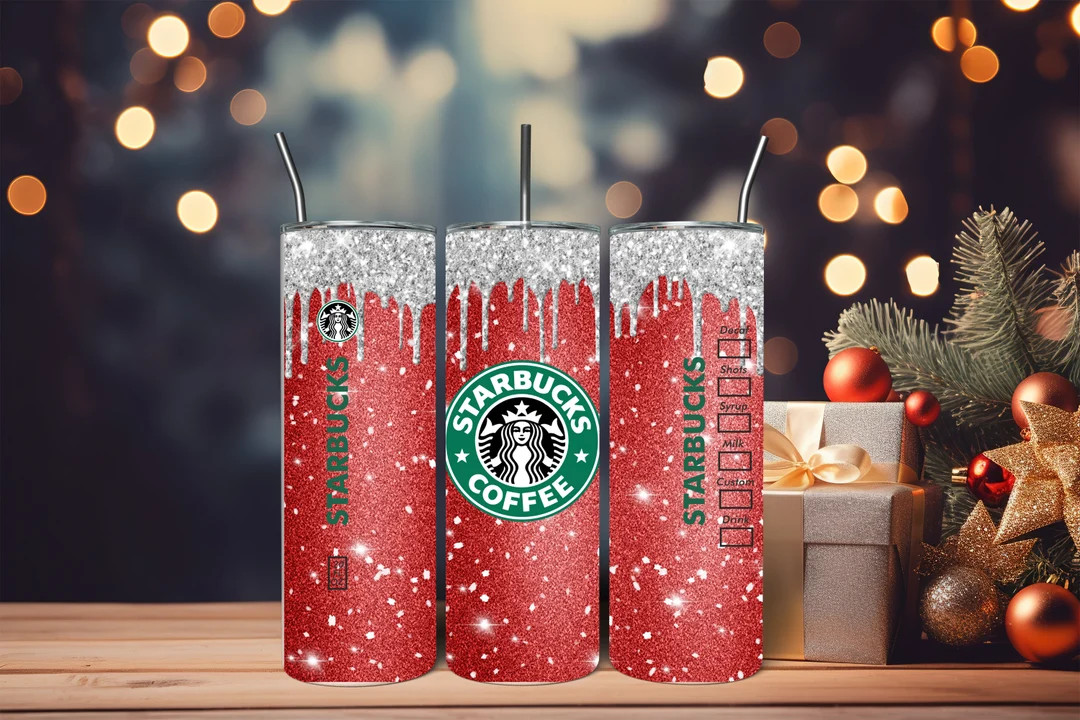STARBUCKS CHRISTMAS TUMBLER, 20 Oz | Etsy (US)