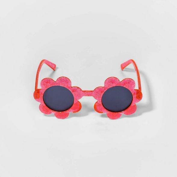 Toddler Girls' Flower Sunglasses - Cat & Jack™ Purple One Size | Target