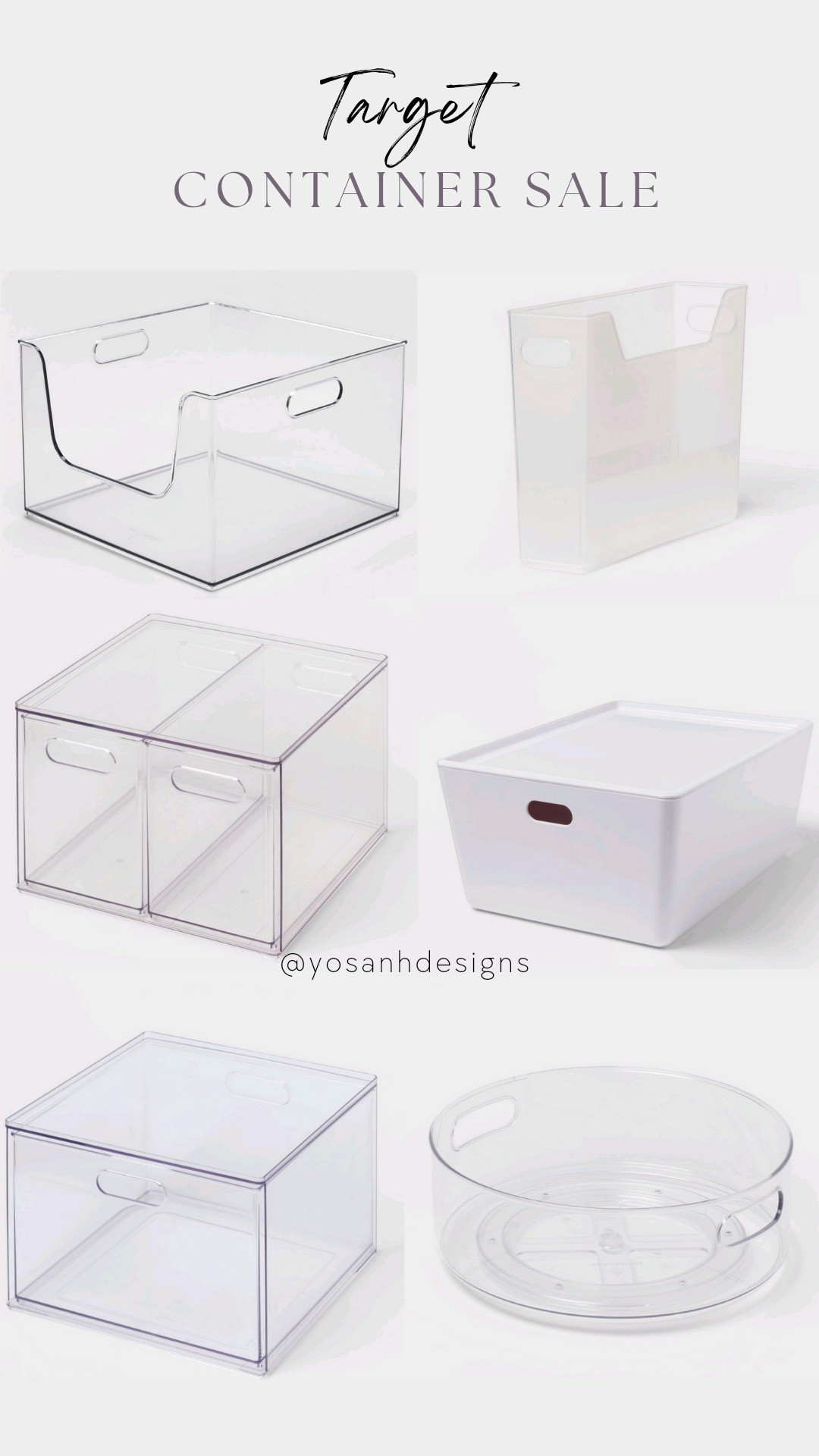 Get organized with these Target's Brightroom containers now on sale! 

#LTKhome #LTKsalealert #LTKSpringSale